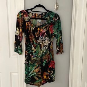 Veronica M off the shoulder romper. Excellent condition.